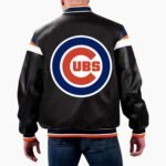 MLB Chicago Cubs Varsity Leather Jacket