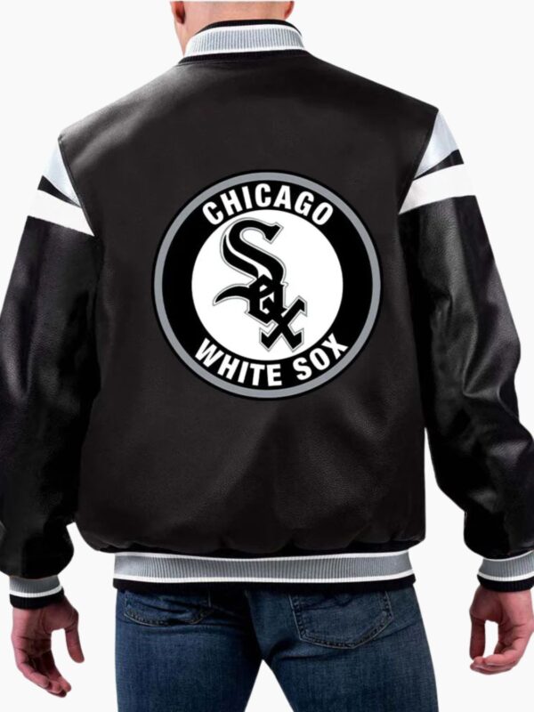 MLB Chicago White Sox Varsity Leather Jacket