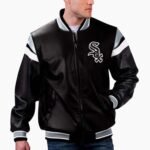 MLB Chicago White Sox Varsity Leather Jacket