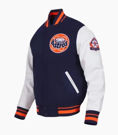 MLB Houston Astros Navy Wool Jacket