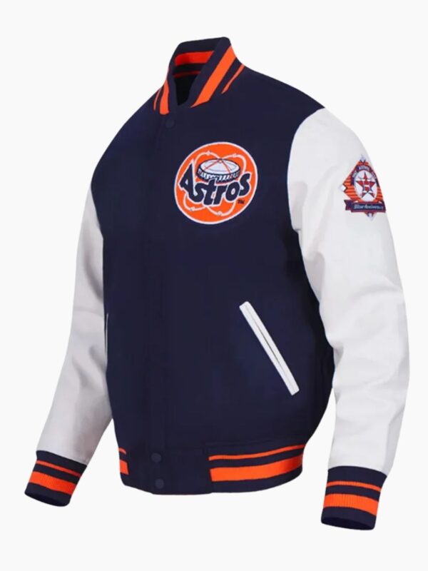 MLB Houston Astros Navy Wool Jacket