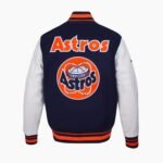 MLB Houston Astros Navy Wool Jacket