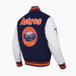 MLB Houston Astros Navy Wool Jacket