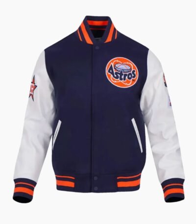 MLB Houston Astros Navy Wool Jacket