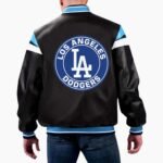 MLB Los Angeles Dodgers Varsity Leather Jacket