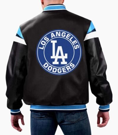 MLB Los Angeles Dodgers Varsity Leather Jacket
