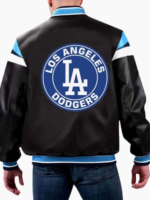 MLB Los Angeles Dodgers Varsity Leather Jacket