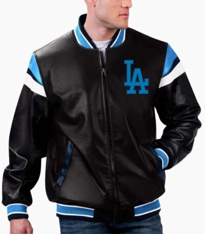 MLB Los Angeles Dodgers Varsity Leather Jacket