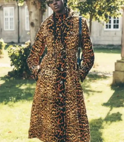 Marquita Goings Beyond The Gates Velvet Leopard Coat