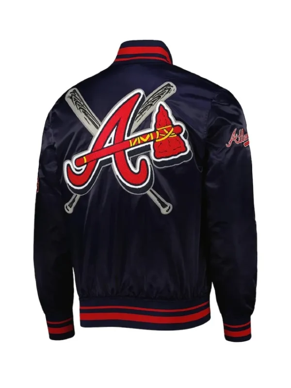 Atlanta Braves Mash Up Navy Jacket
