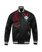 Mashup Classic Rib Arizona Diamondbacks Satin Jacket