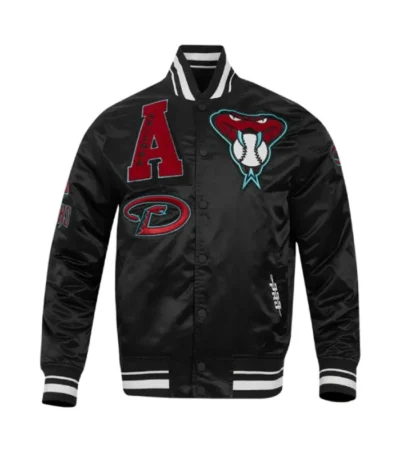 Mashup Classic Rib Arizona Diamondbacks Satin Jacket