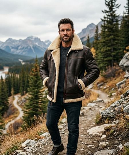 Men Fur and Shearling