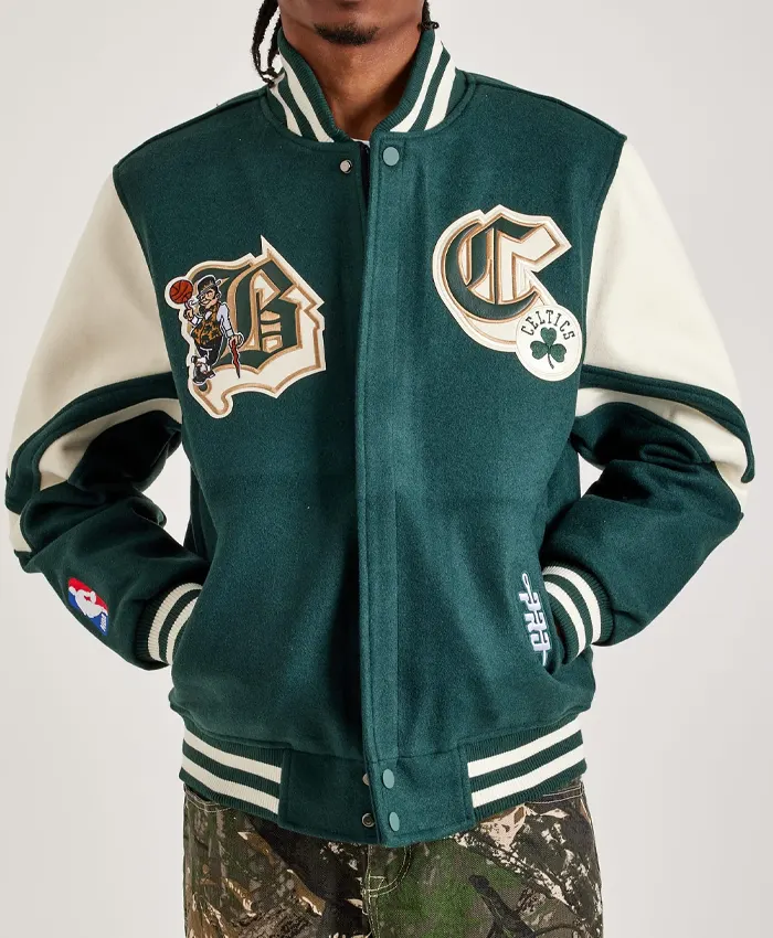 Mens Boston Varsity Jacket Mens Boston Varsity Jacket