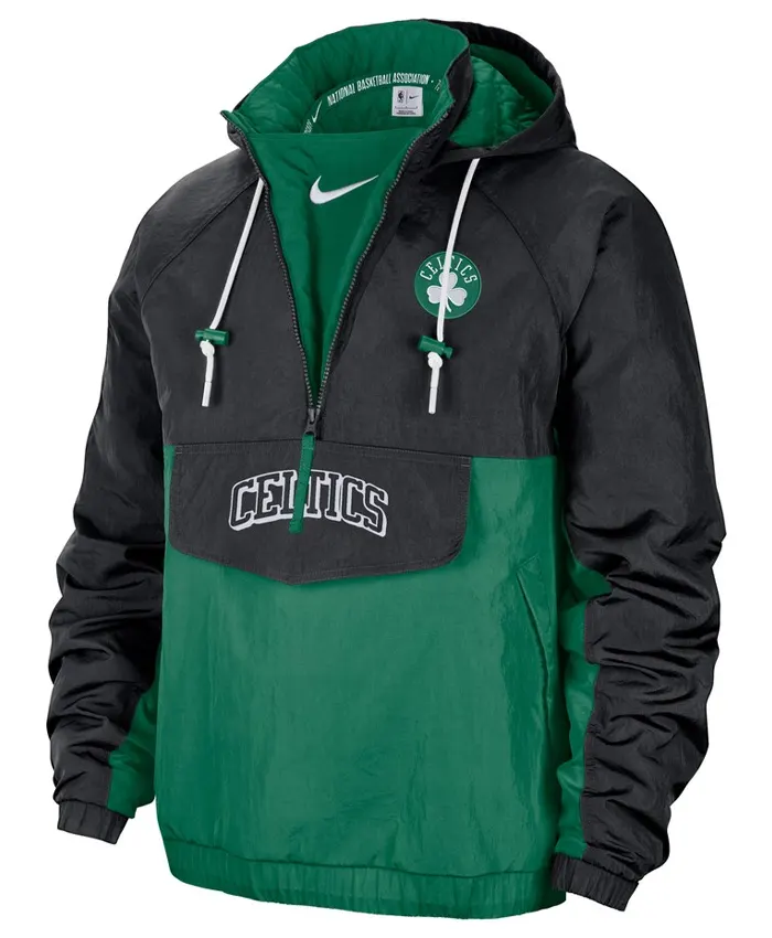 Men’s Colorblock Green Boston Celtics Windbreaker Hoodie Jacket Men’s Colorblock Green Boston Celtics Windbreaker Hoodie Jacket