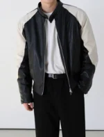 Mens Oversized Leather Jacket