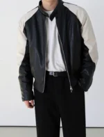 Mens Oversized Leather Jacket