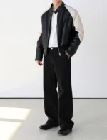 Mens Oversized Leather Jacket