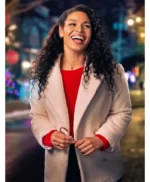 Merry Little Mystery Jordin Sparks White Coat