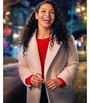 Merry Little Mystery Jordin Sparks White Coat