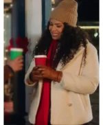 Merry Little Mystery Jordin Sparks White Coat