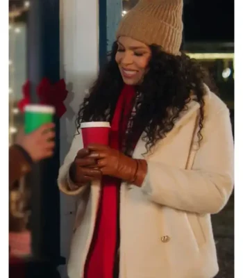 Merry Little Mystery Jordin Sparks White Coat