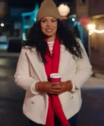 Merry Little Mystery Jordin Sparks White Coat
