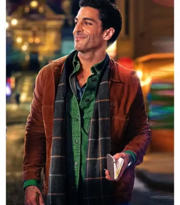 Merry Little Mystery Keon Alexander Brown Suede Jacket
