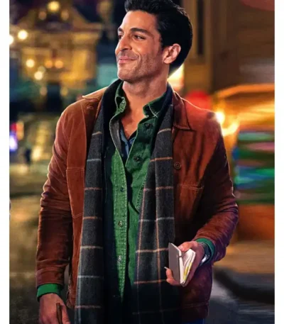 Merry Little Mystery Keon Alexander Brown Suede Jacket
