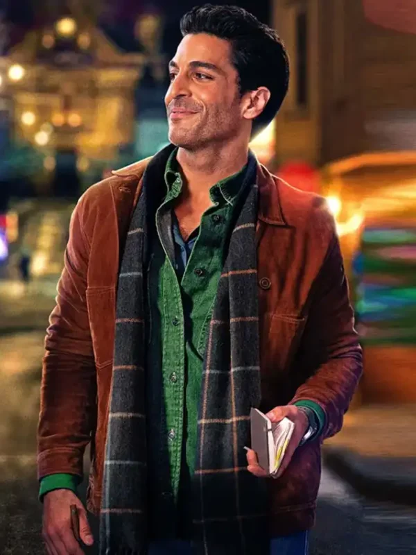 Merry Little Mystery Keon Alexander Brown Suede Jacket