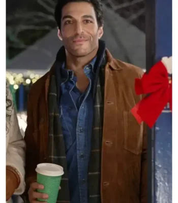 Merry Little Mystery Keon Alexander Brown Suede Jacket