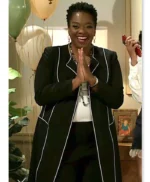 Mona Wilson Beyond the Gates Black Coat