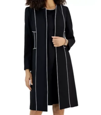 Mona Wilson Beyond the Gates Black Coat