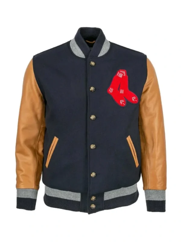 Navy 1938 Boston Red Sox Varsity Jacket