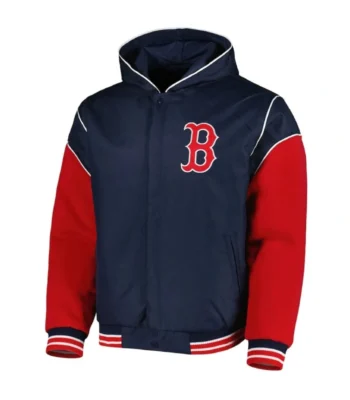 Navy/Red Boston Red Sox Hoodie Jacket