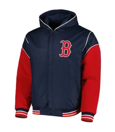 Navy/Red Boston Red Sox Hoodie Jacket