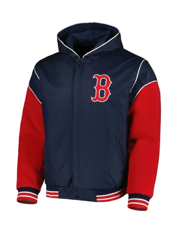 Navy/Red Boston Red Sox Hoodie Jacket