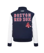 Boston Red Sox Game Day Classics Navy Varsity Jacket