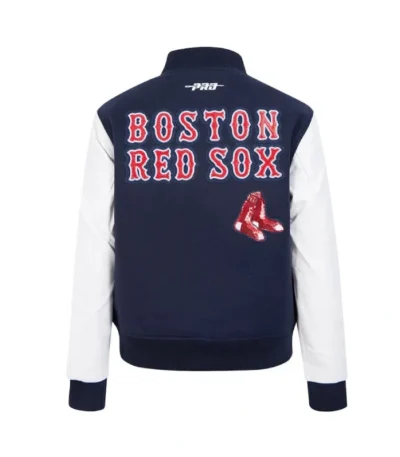 Boston Red Sox Game Day Classics Navy Varsity Jacket