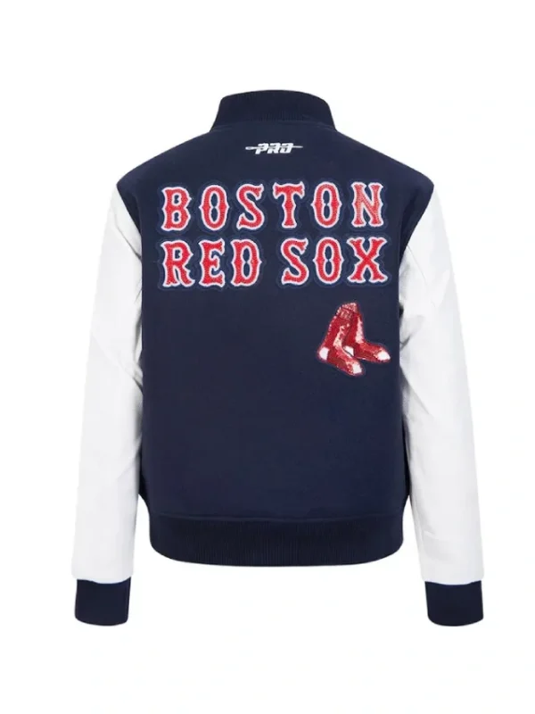 Boston Red Sox Game Day Classics Navy Varsity Jacket