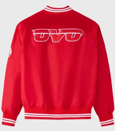 OVO Atlanta Hawks Red Jacket