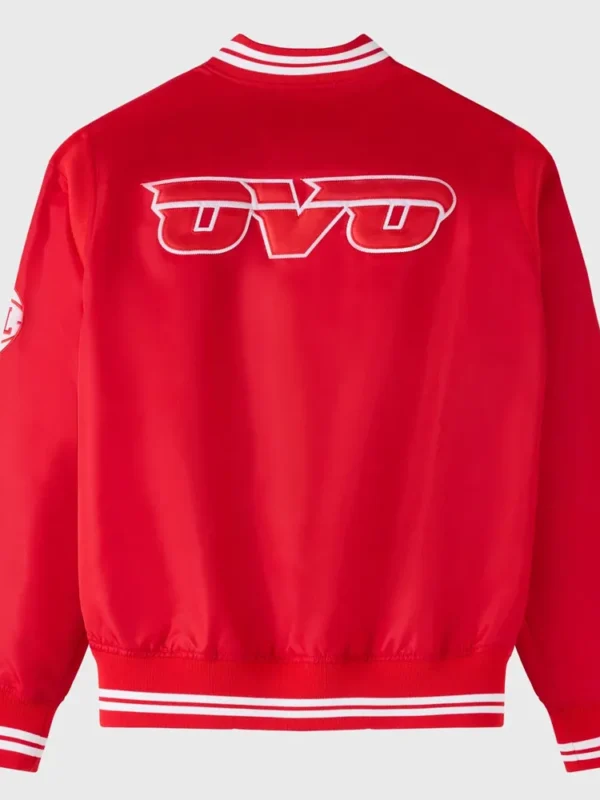OVO Atlanta Hawks Red Jacket