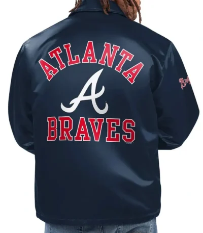 Atlanta Braves Option Route Coaches Jacket