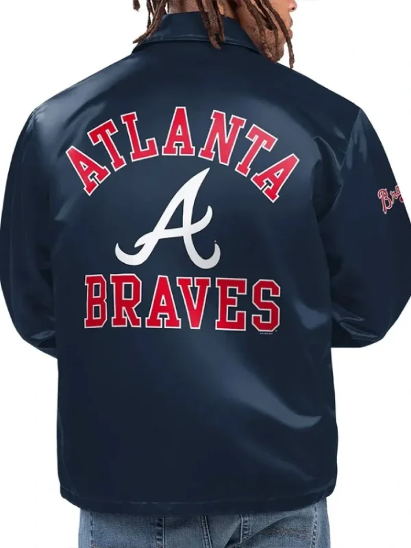 Atlanta Braves Option Route Coaches Jacket