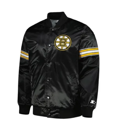 Pick & Roll Boston Bruins Black Jacket