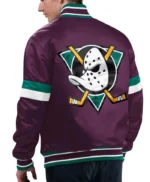 Anaheim Ducks Home Game Purple Jacket