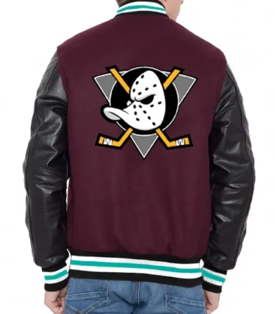 Anaheim Ducks Mighty Varsity Jacket