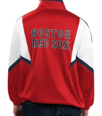 Boston Red Sox Lead Runner Red Full-Zip Jacket