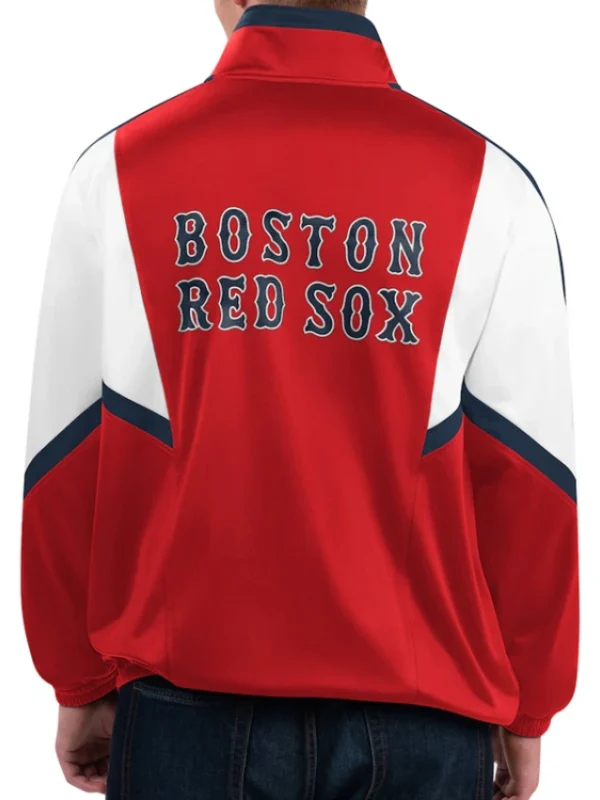Boston Red Sox Lead Runner Red Full-Zip Jacket