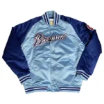 Reload Atlanta Braves Blue Satin Jacket